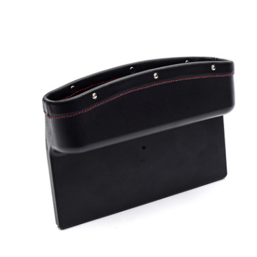 AUTOYOUTH PU Leather Car Seat Crevice Pockets - Multi-Color Leak-Proof Storage Box, Universal Car Seat Side Gap Organizer