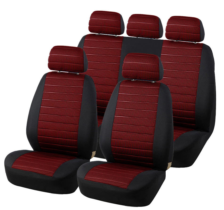SeasonLux Universal Jacquard Seat Cover Cushion: Elegance for Every Season
